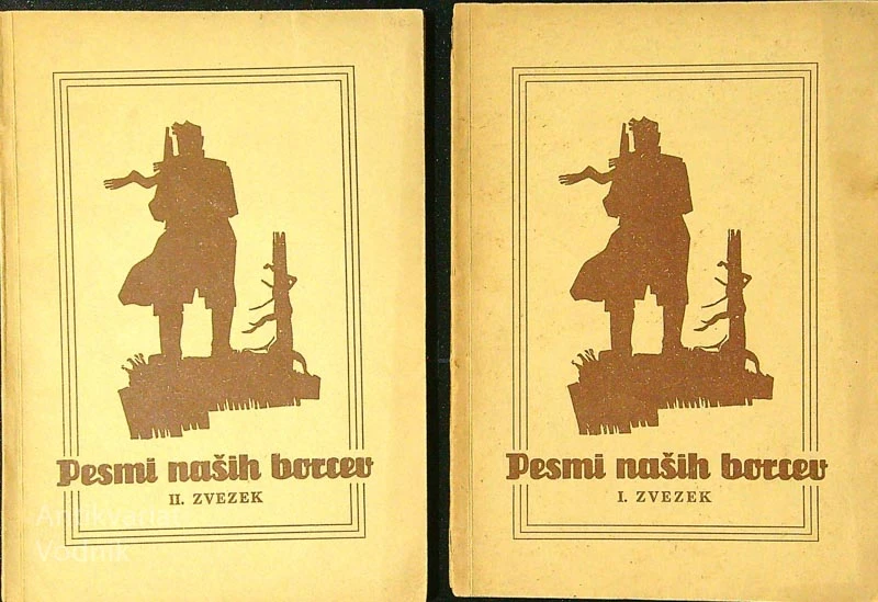PESMI NAŠIH BORCEV, II. zvezek, uredil Mile Klopčič