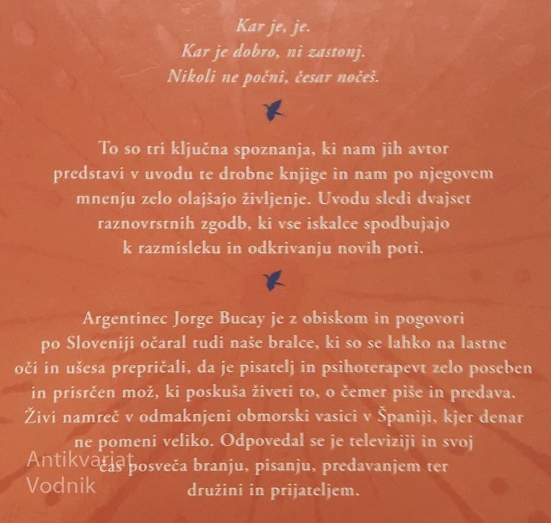 ZGODBE ZA RAZMISLEK, Jorge Bucay