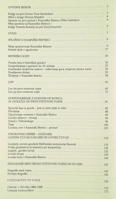 KAMNIŠKA BISTRICA – BISTRIŠKI GOZD, Tomaž Kočar