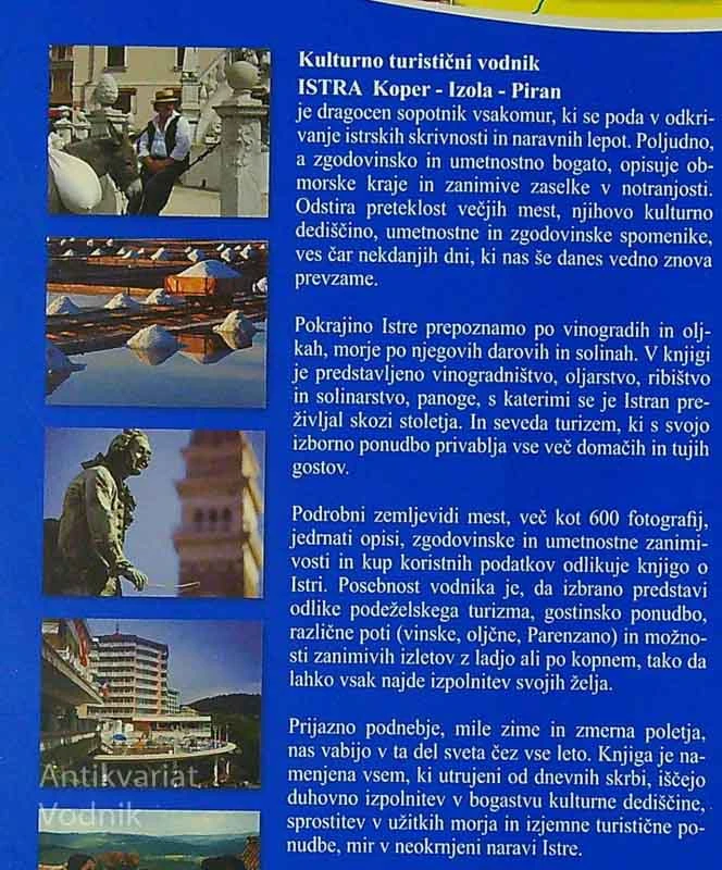 ISTRA: KOPER, IZOLA, PIRAN, Milan Vinčec
