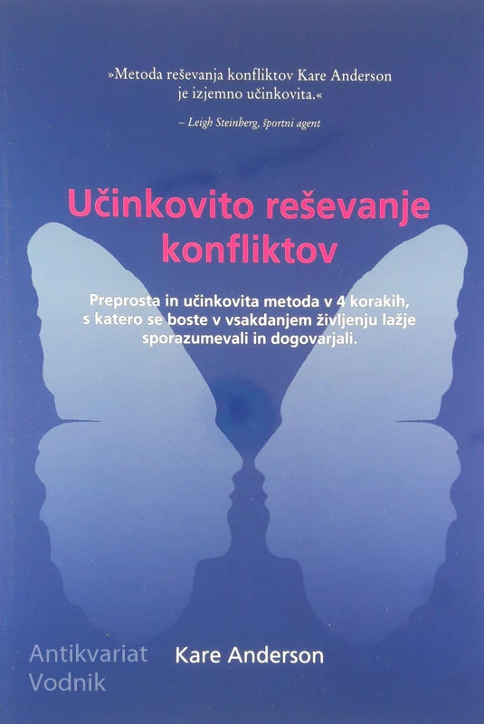 UČINKOVITO REŠEVANJE KONFLIKTOV, Kare Anderson