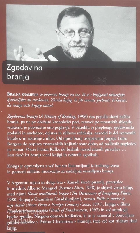 ZGODOVINA BRANJA, Alberto Manguel