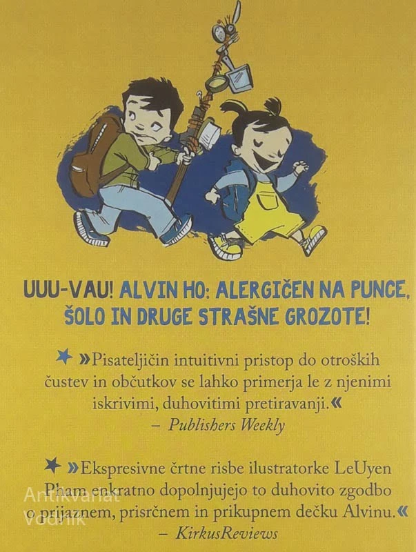 ALVIN HO: ALERGIČEN NA TABORJENJE, POHODNIŠTVO IN DRUGE NARAVNE KATASTROFE, Lenore Look