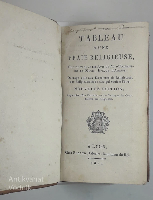 TABLEAU D´UNE VRAIE RELIGIEUSE