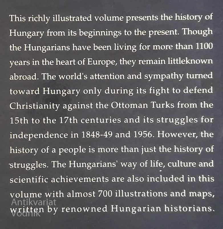ILLUSTRATED HISTORY OF HUNGARY (from Ancient Time to Present)