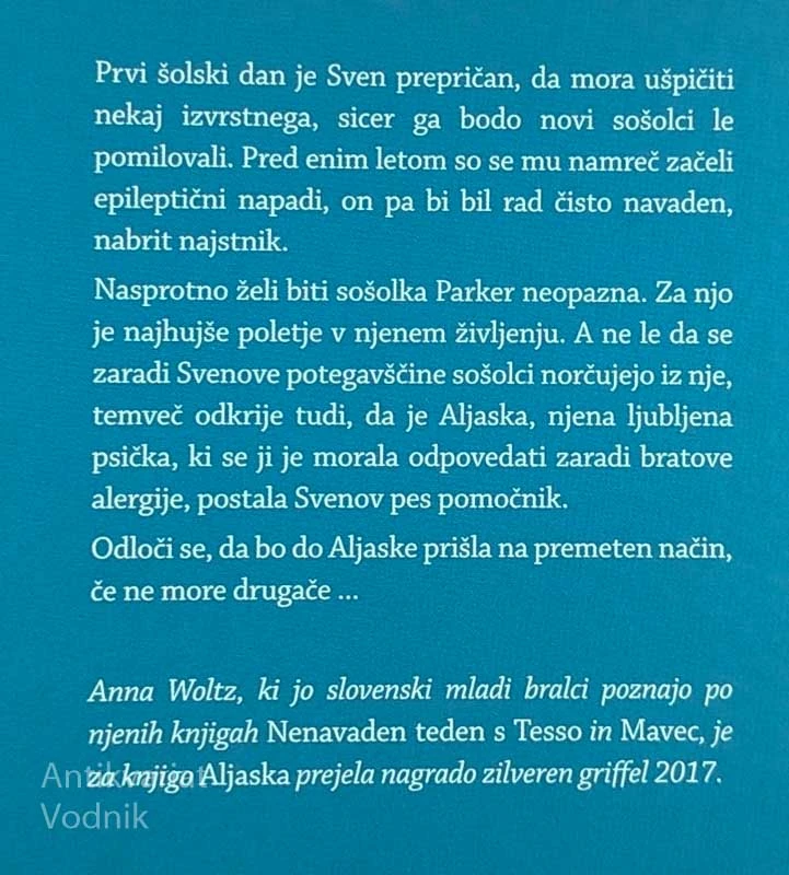 ALJASKA, Anna Woltz