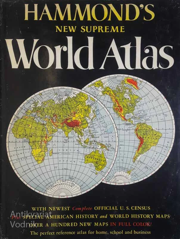 HAMMOND’S NEW SUPREME WORLD ATLAS
