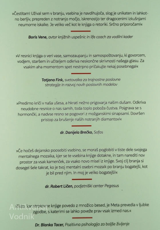VERJEMI V SVOJ GLAS, Meta Grošelj