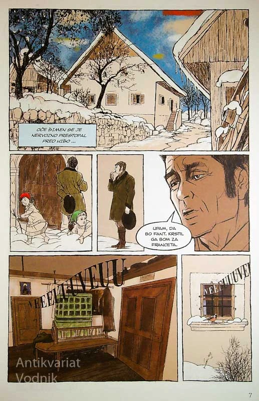 STRIP O PREŠERNU, Magda Zore in Jože Trobec