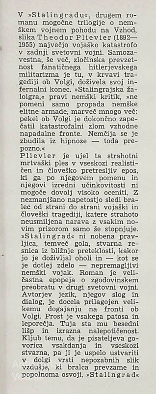 STALINGRAD, Theodor Plievier
