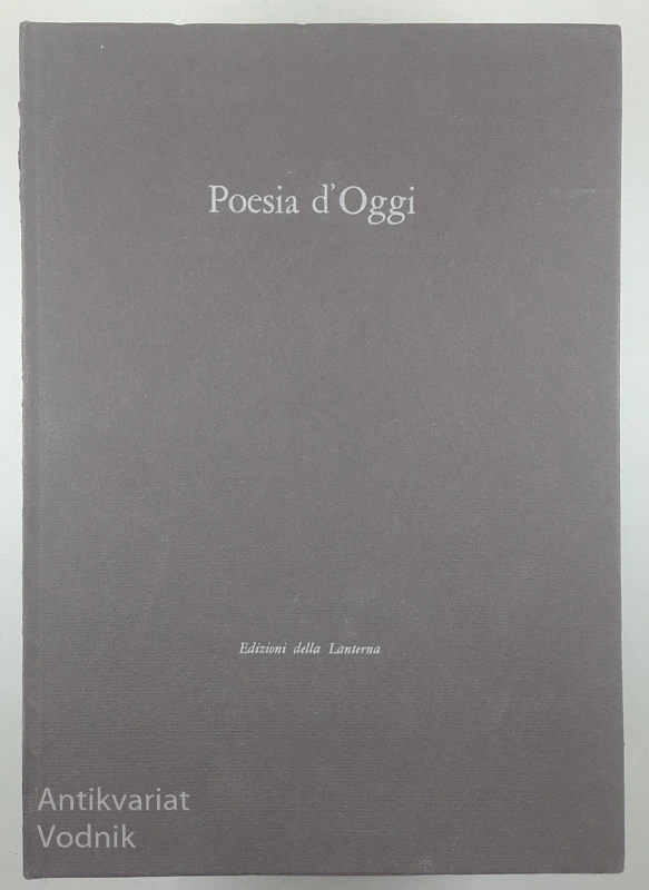 POESIA D’OGGI, več avtorjev