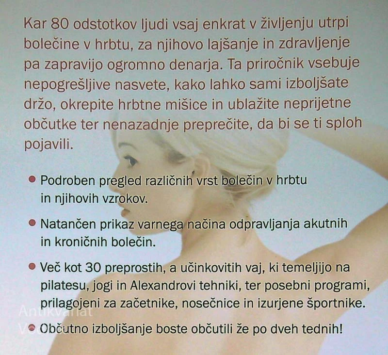 ZDRAV HRBET; ZA DOBRO POČUTJE BREZ BOLEČIN, Stela Weller