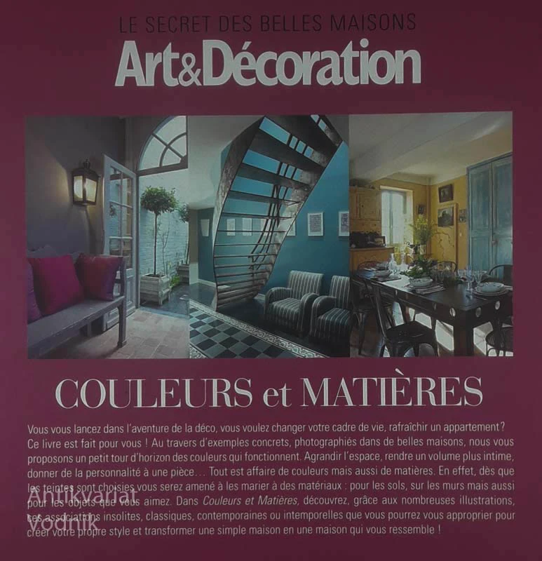 COULEURS ET MATIÈRES, več avtorjev
