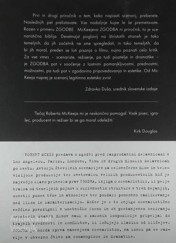 ZGODBA, Robert McKee
