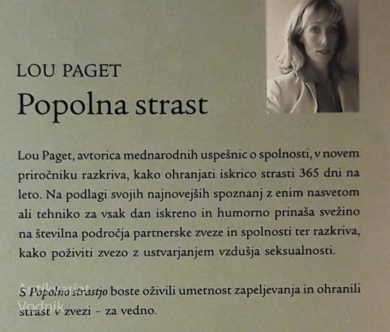 POPOLNA STRAST, Lou Paget (žepnica)