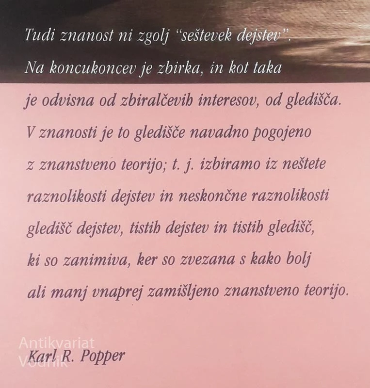 ODPRTA ZNANOST, METABIOLOGIJA, več avtorjev