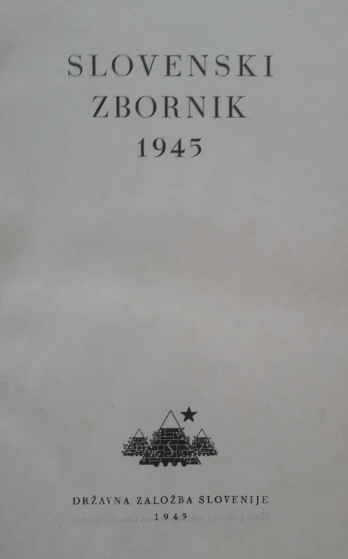 SLOVENSKI ZBORNIK 1945