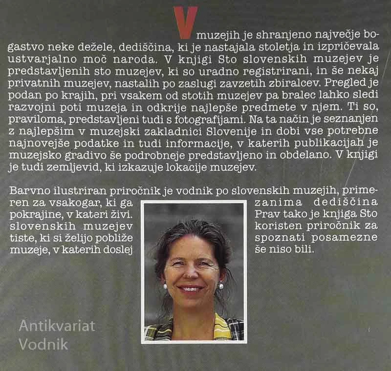 STO MUZEJEV NA SLOVENSKEM, Darinka Kladnik