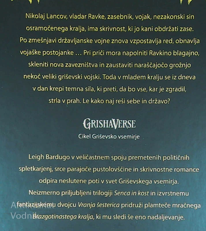 BRAZGOTINASTI KRALJ, Leigh Bardugo