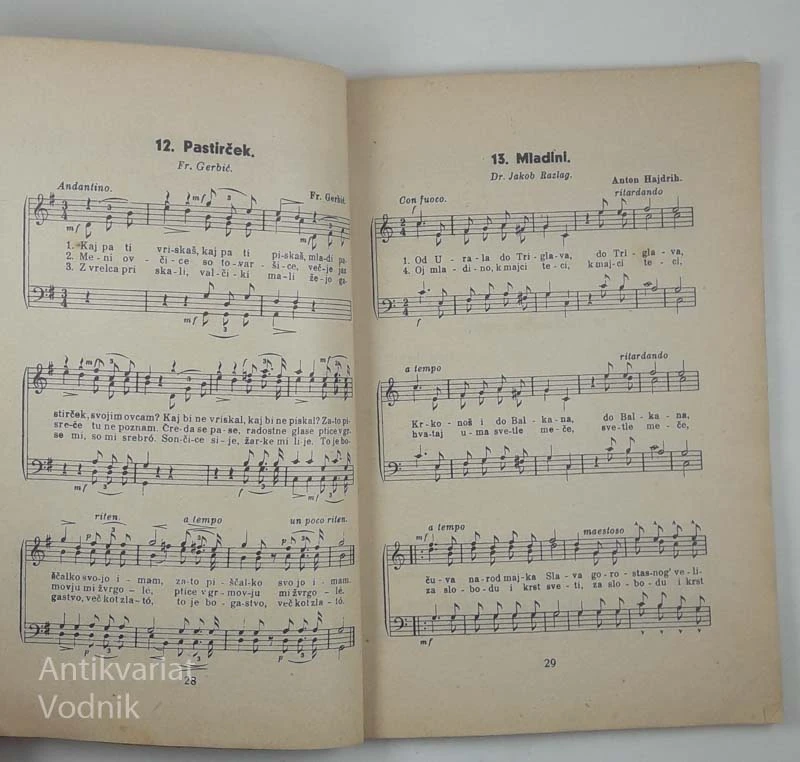 33 MOŠKIH IN MEŠANIH ZBOROV