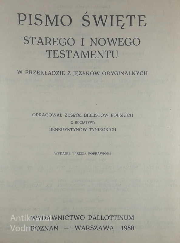 PISMO ŚWIETE