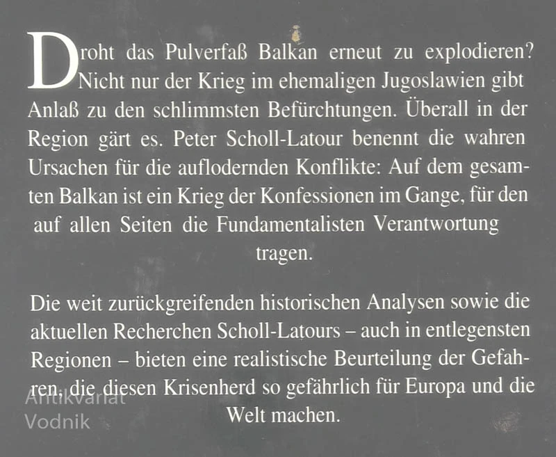 IM FADENKREUZ DER MACHTE, Peter Scholl-Latour