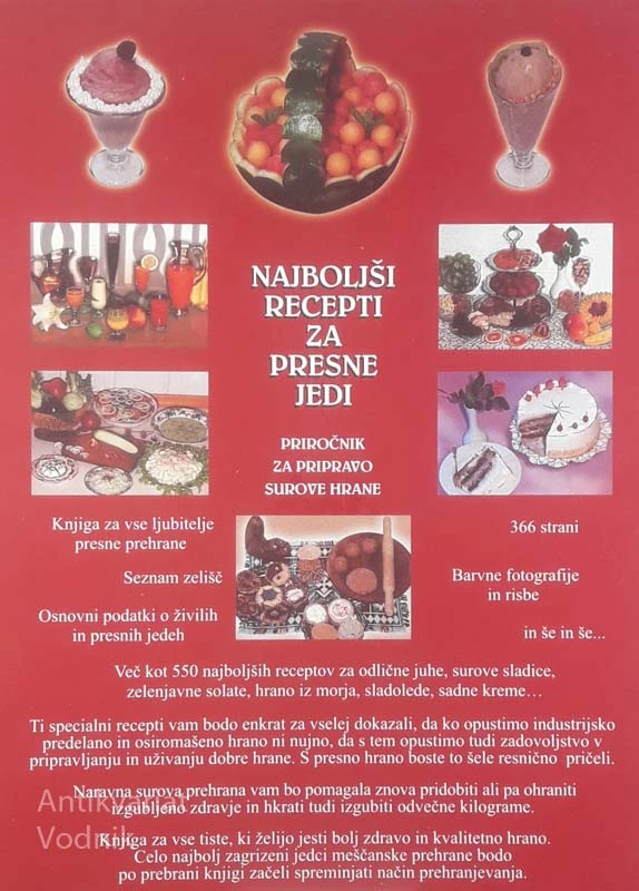 NAJBOLJŠI RECEPTI ZA PRESNE JEDI, Irena Andrini
