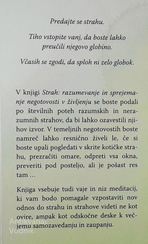 STRAH, Osho