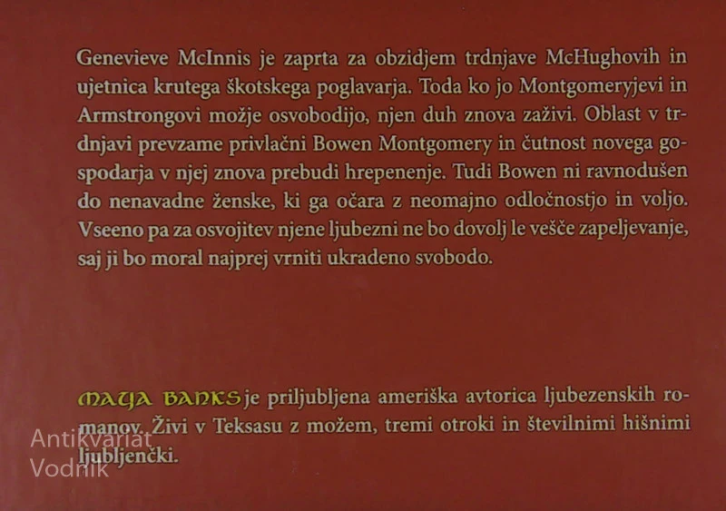 NAJLJUBŠI OSVAJALEC, Maya Banks