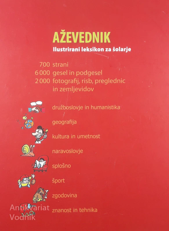 AŽEVEDNIK, Ilustriran leksikon za šolarje