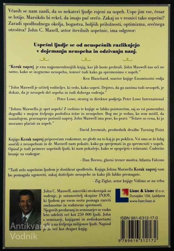 KORAK NAPREJ, John C. Maxwell