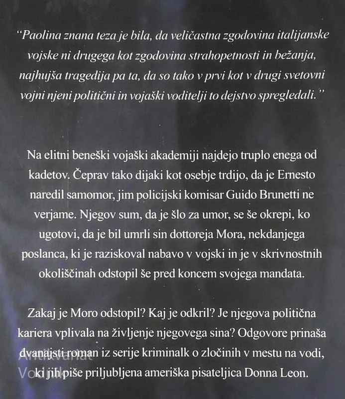 UNIFORMIRANA PRAVICA, Donna Leon