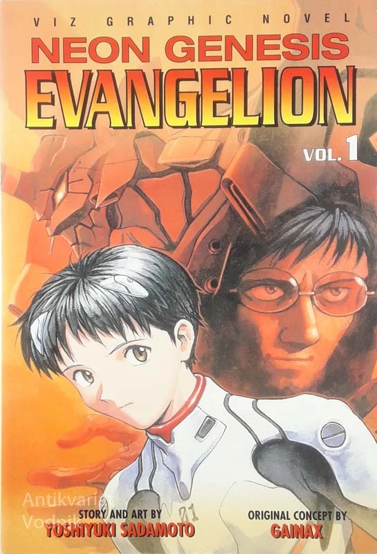 NEON GENESIS: EVANGELION, Yoshiyuki Sadamoto (1 – 7)