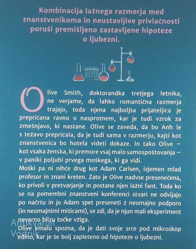 LJUBEZENSKA HIPOTEZA, Ali Hazelwood