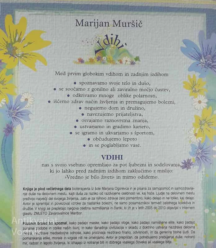SKRIVNOSTI SAMOZDRAVLJENJA NA DELOVNEM MESTU, Marijan Muršič
