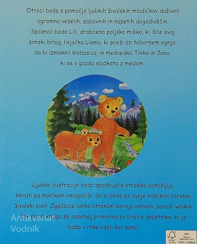 ŽIVALSKI MLADIČKI NA POLJU IN V GOZDU