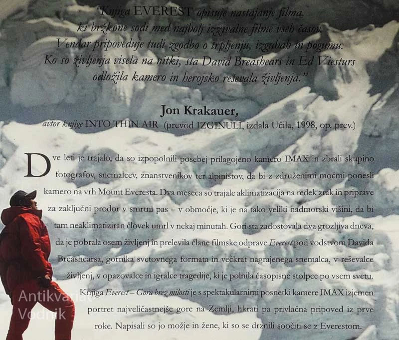 EVEREST: GORA BREZ MILOSTI, Broughton Coburn