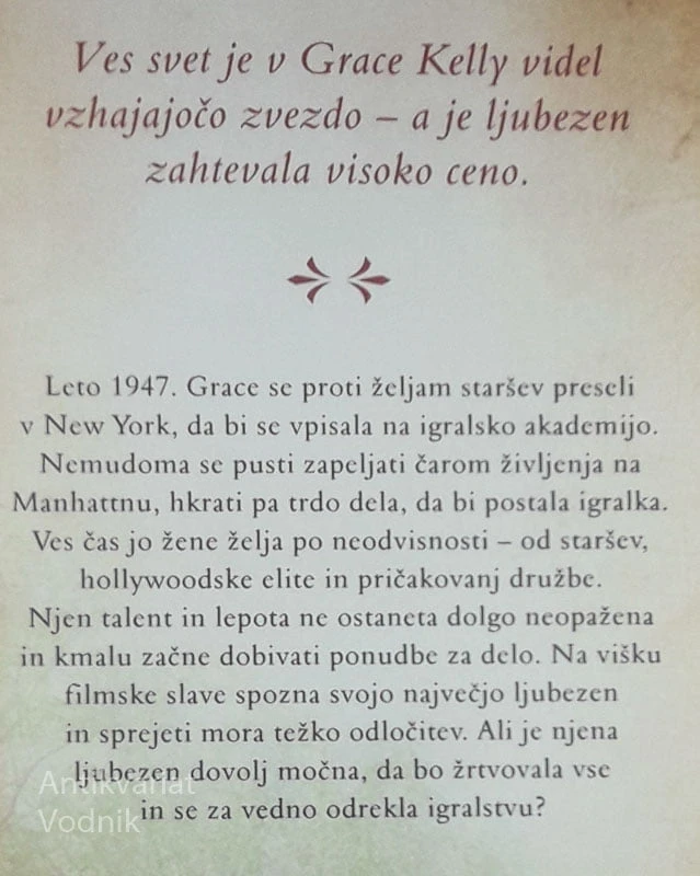 GRACE IN MILINA LJUBEZNI, Sophie Benedict