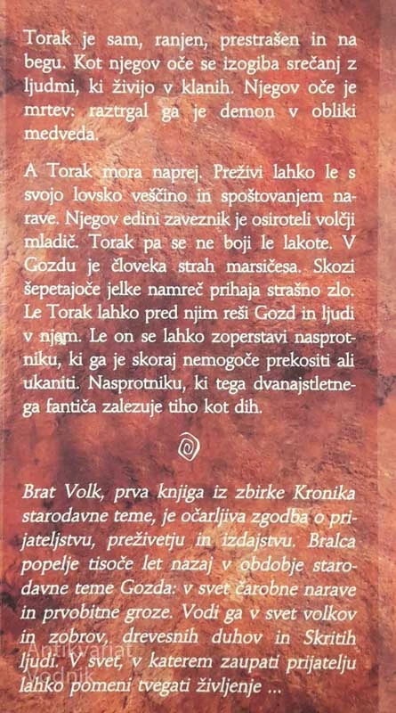 BRAT VOLK, Michelle Paver