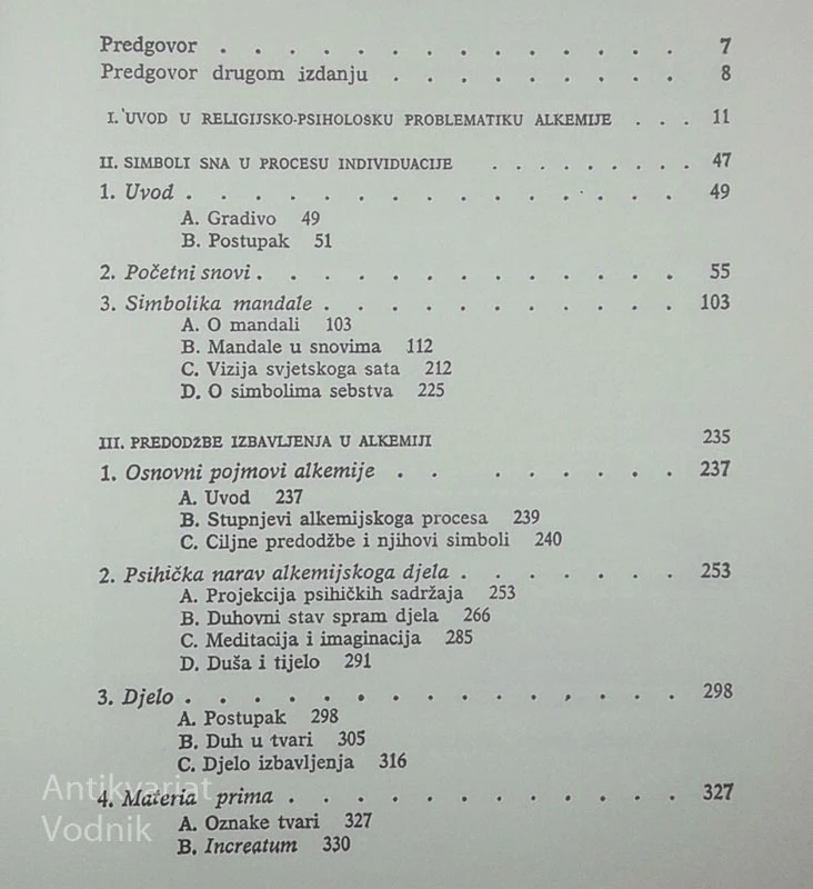 PSIHOLOGIJA & ALKEMIJA, C. G. Jung (v hrvaškem jeziku)