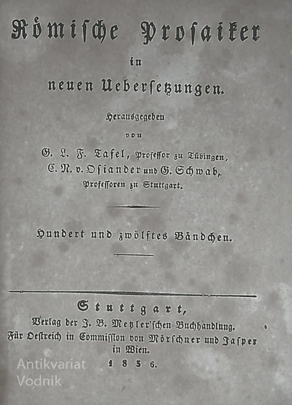 ROMISCHE PROFAIFER IN NEUEN WEBERFEKUNGEN