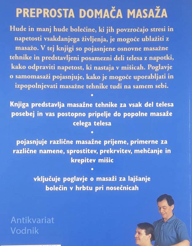 PREPROSTA DOMAČA MASAŽA, Mario-Paul Cassar