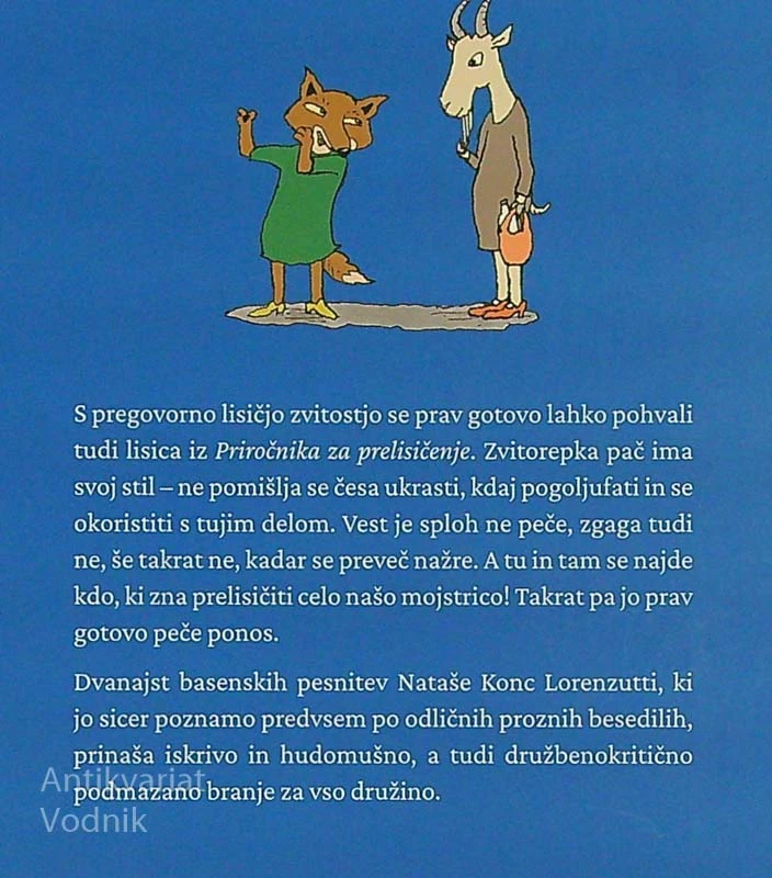 PRIROČNIK ZA PRELISIČENJE, Nataša Konc Lorenzutti (ilustriral Marjan Manček)