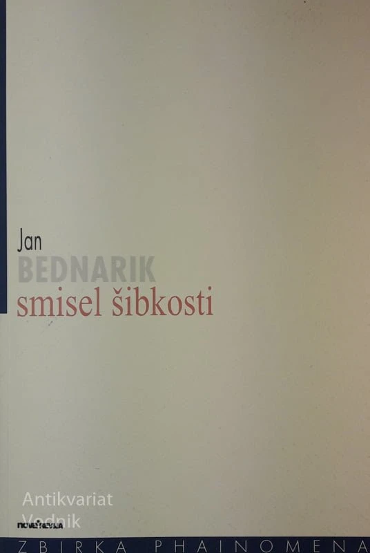 SMISEL ŠIBKOSTI, Jan Bednarik