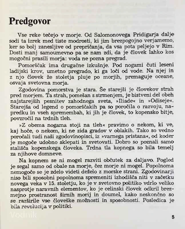 BOJ ZA SVETOVNA MORJA, Hellmut Diwald