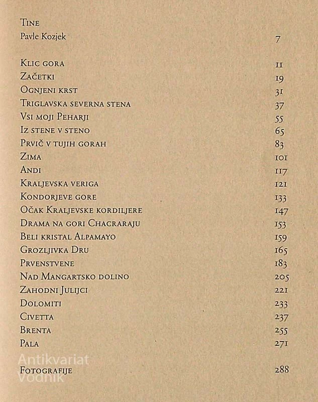 KLIC GORA, Tine Mihelič