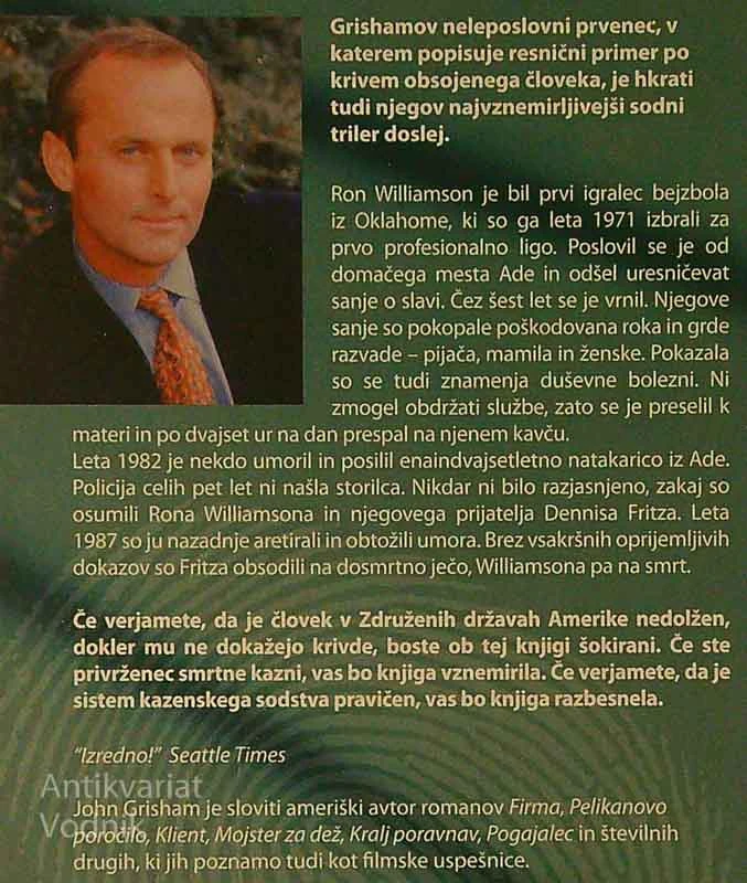 NEDOLŽEN SEM!, John Grisham