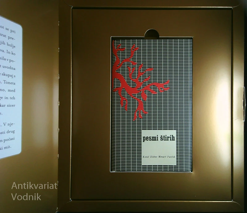 PESMI ŠTIRIH, Kovič, Zlobec, Menart, Pavček (jubilejna izdaja)