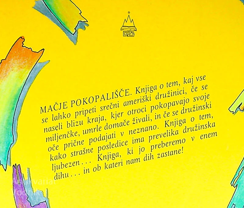 MAČJE POKOPALIŠČE, Stephen King
