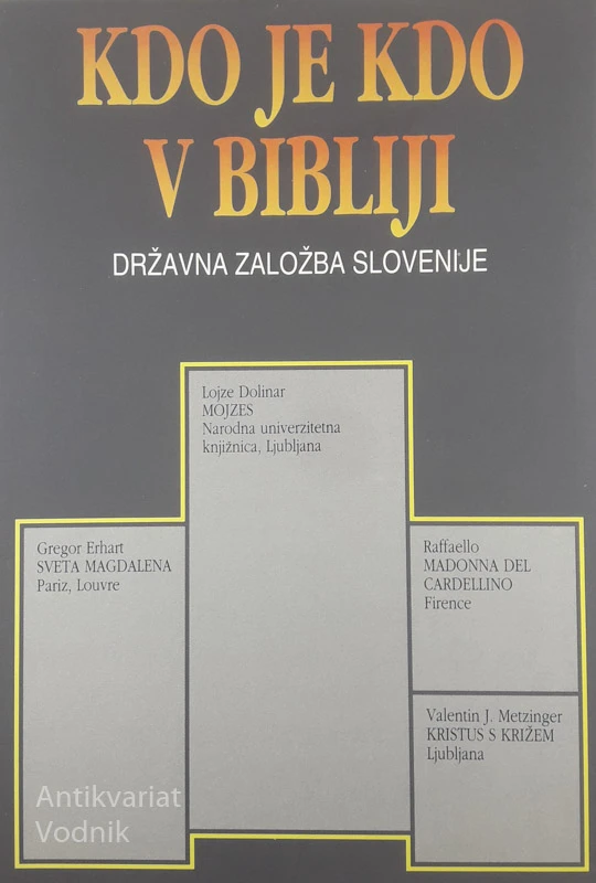 KDO JE KDO V BIBLIJI, Peter Calvocoressi